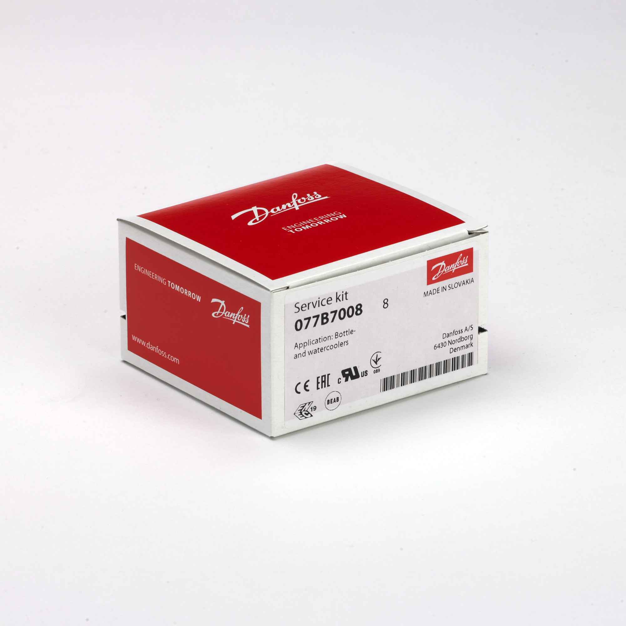 Danfoss Сервисные термостаты бытового и торгового применения 077B SERVICE THERMOSTAT NO. 1 077B7001  - Вид №1