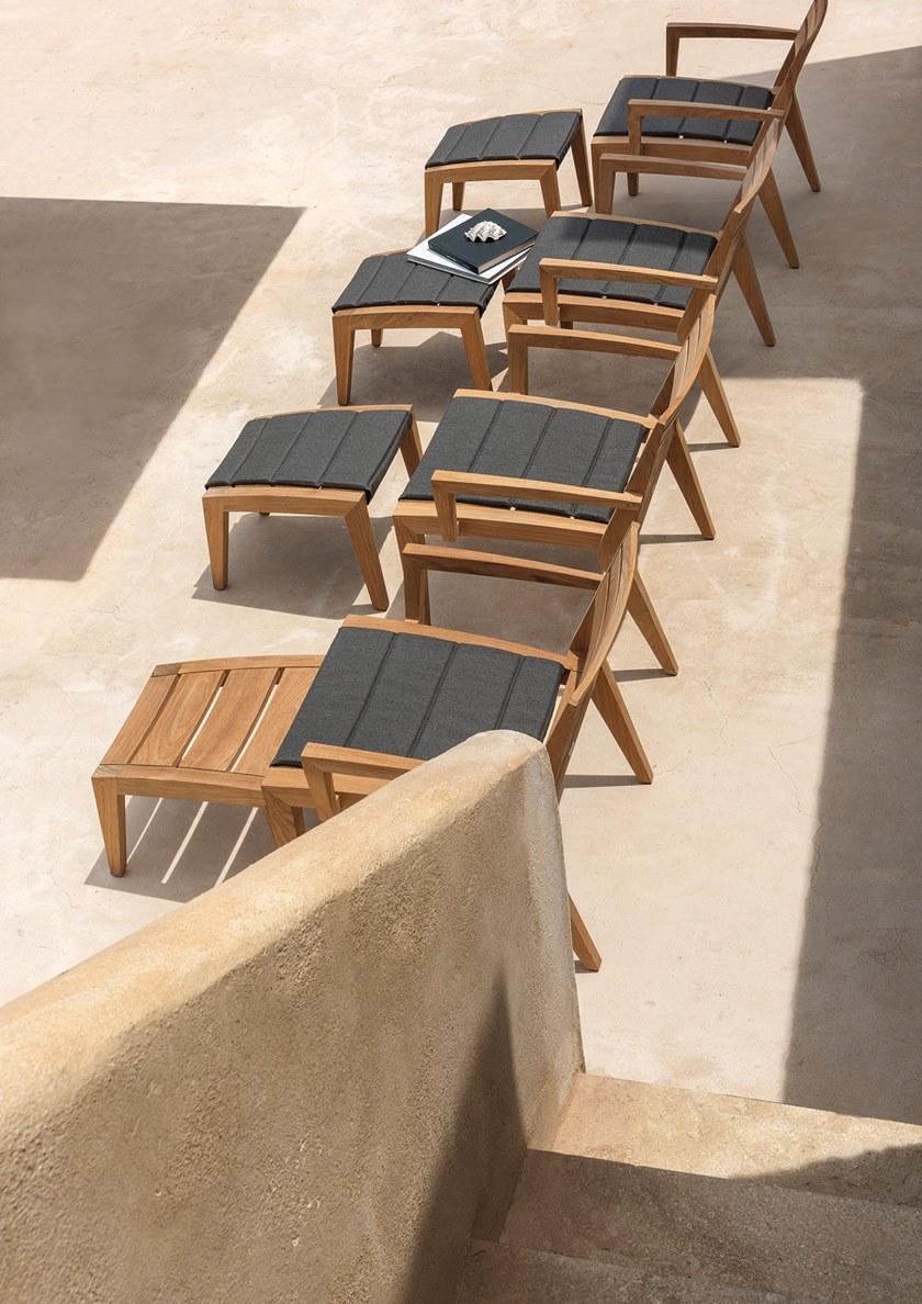 Ethimo Садовое кресло из тика Ribot sun-id-1425626 - Вид №4