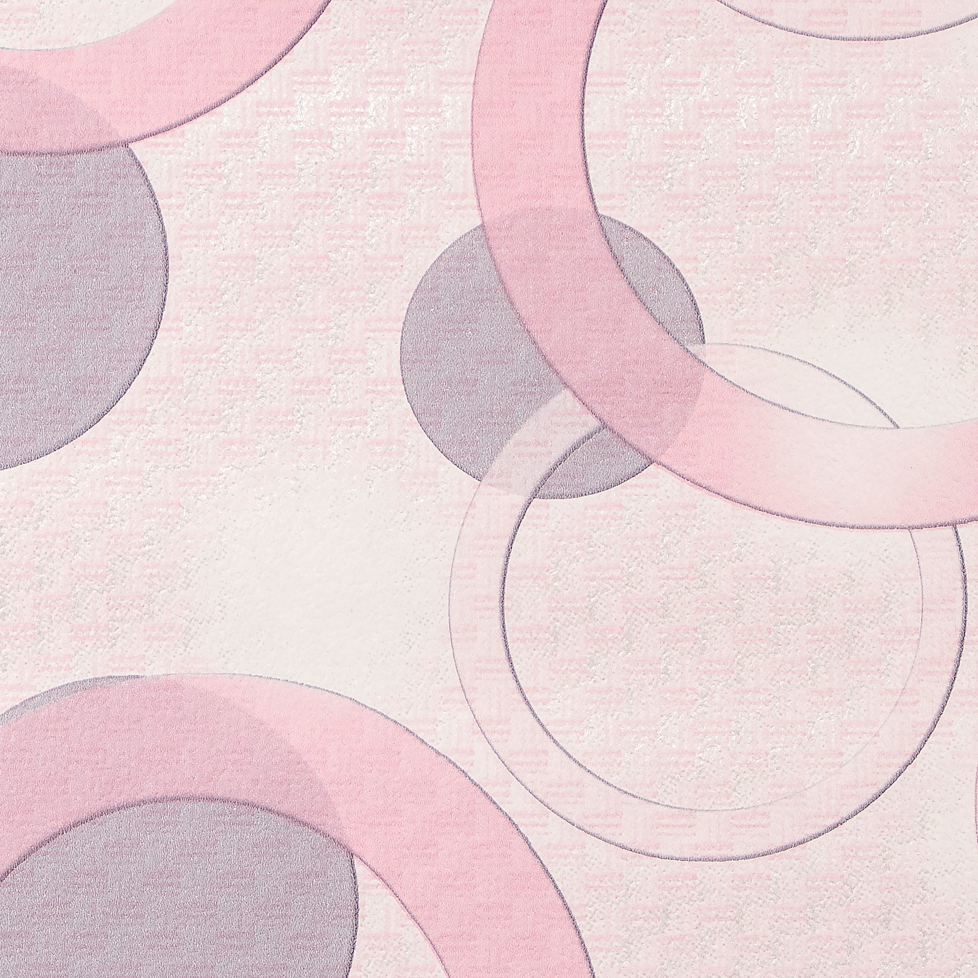 82938333 Обои бумажные розовые 0.53 м 9100-32 Баблс Santreyd  - Вид №1