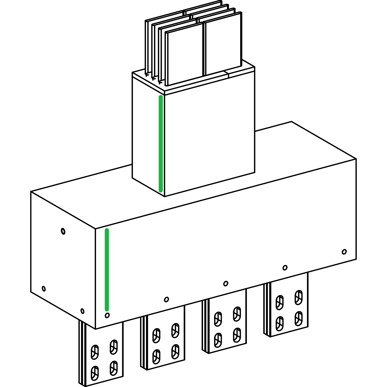 KRC2500ER47 СЕКЦИЯ ВВОДНАЯ ПРЯМАЯ Schneider Electric Canalis 