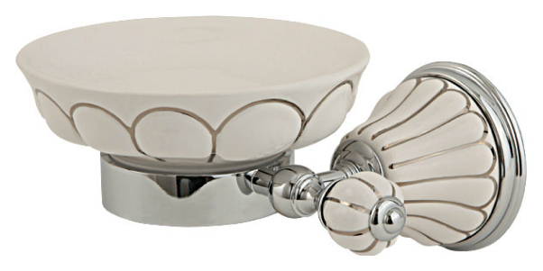 Мыльница MIGLIORE Olivia ML.OLV-60.601 настенная ML.OLV-60.601.BI.CR - Вид №4