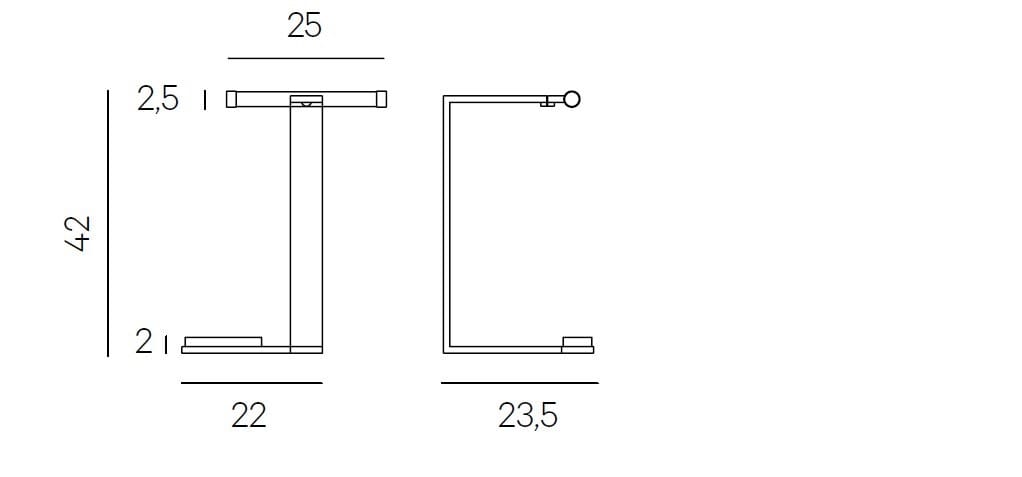 Регулируемая латунная настольная лампа Henge Flat ARCH-00107221 - Вид №2