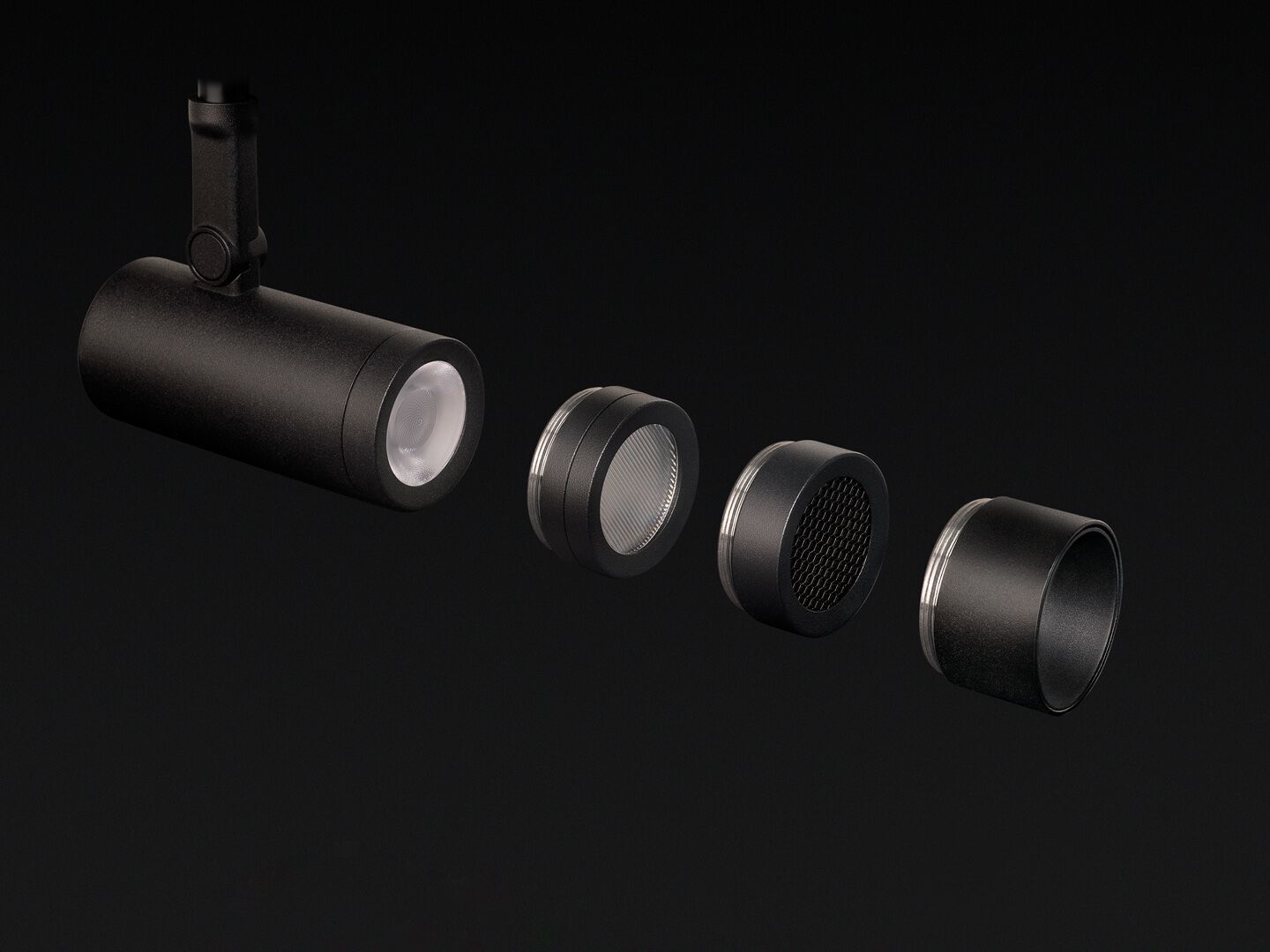 Регулируемый круглый алюминиевый светодиодный прожектор Arkoslight Magnetic 24V System ARCH-00035205 - Вид №5