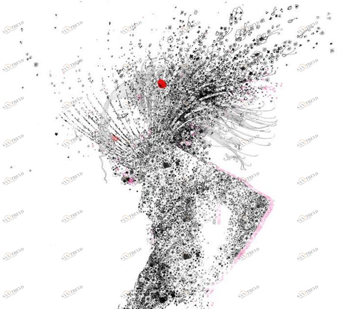 MOMENTI Авторский художественный принт Crazy home paintings Nc-009