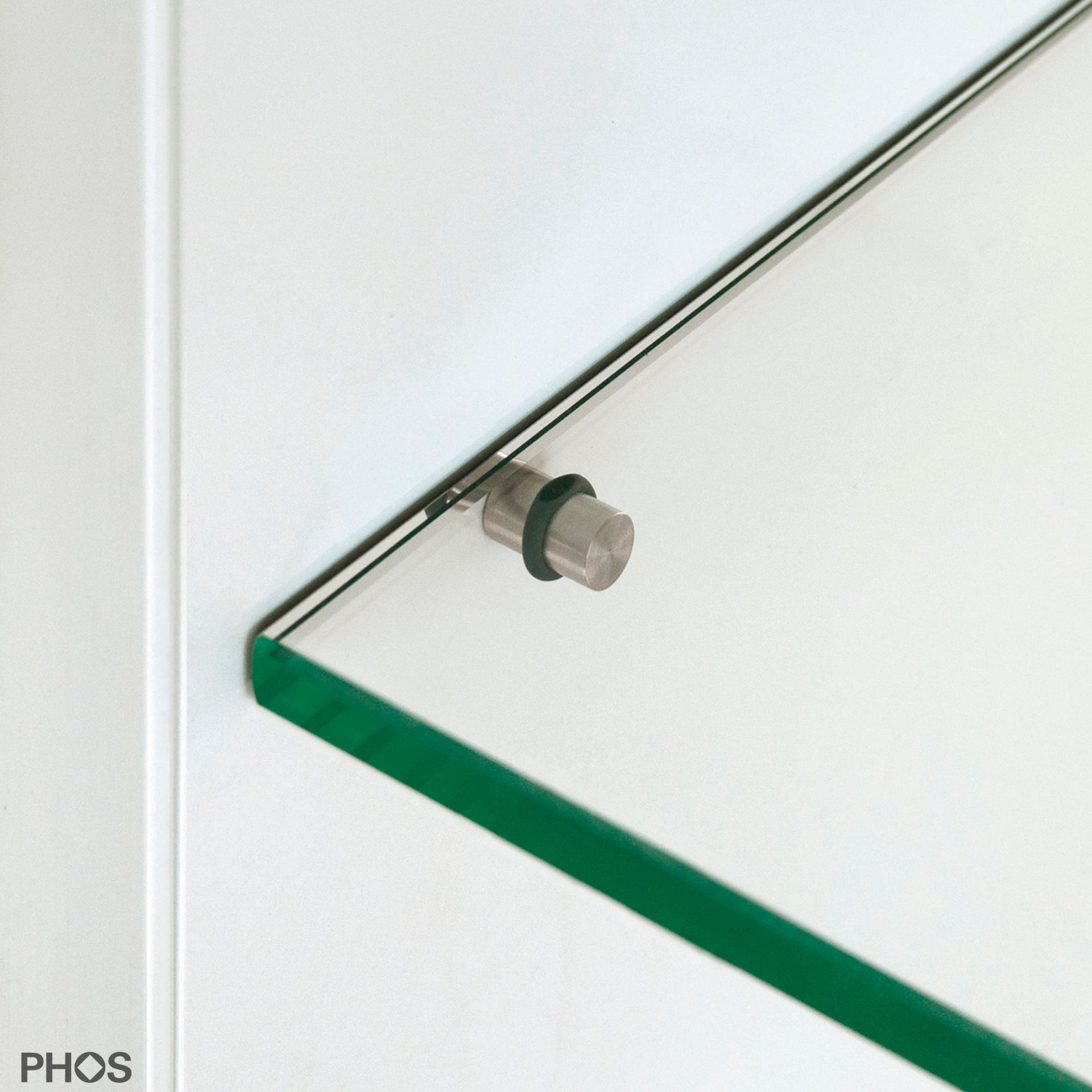 GTA8-12Set4 Полкодержатель ø8 x 12 мм, набор из 4 шт., прикручен болтом M4. PHOS  - Вид №2