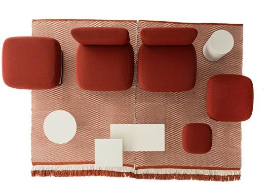 La Cividina Пуф из мягкой ткани Bernard sun-id-1353830 - Вид №1