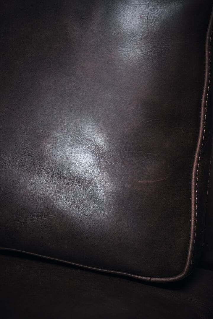 Кожаное кресло с подлокотниками Baxter DINER ARCH-00096330 - Вид №4