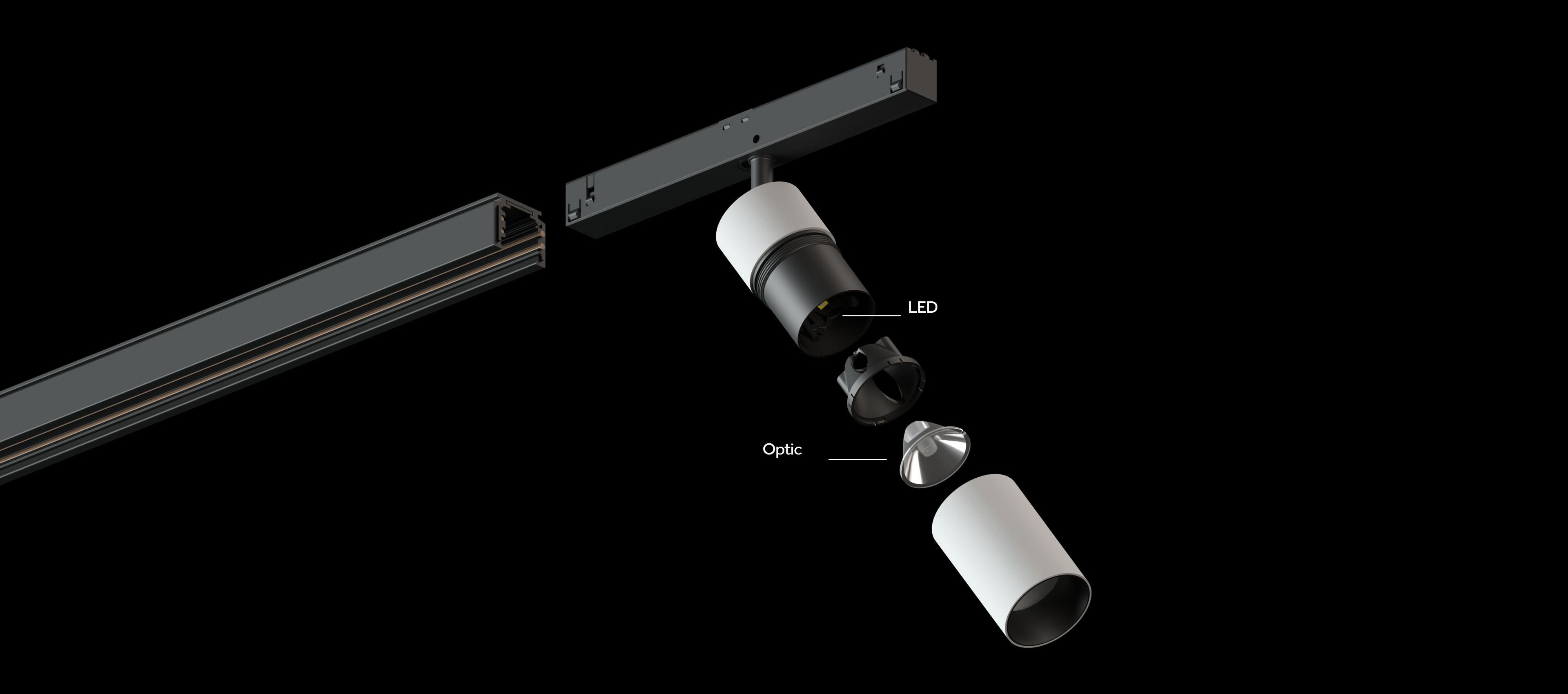 Светодиодное трековое освещение Reggiani 48 V System ARCH-00047088 - Вид №2