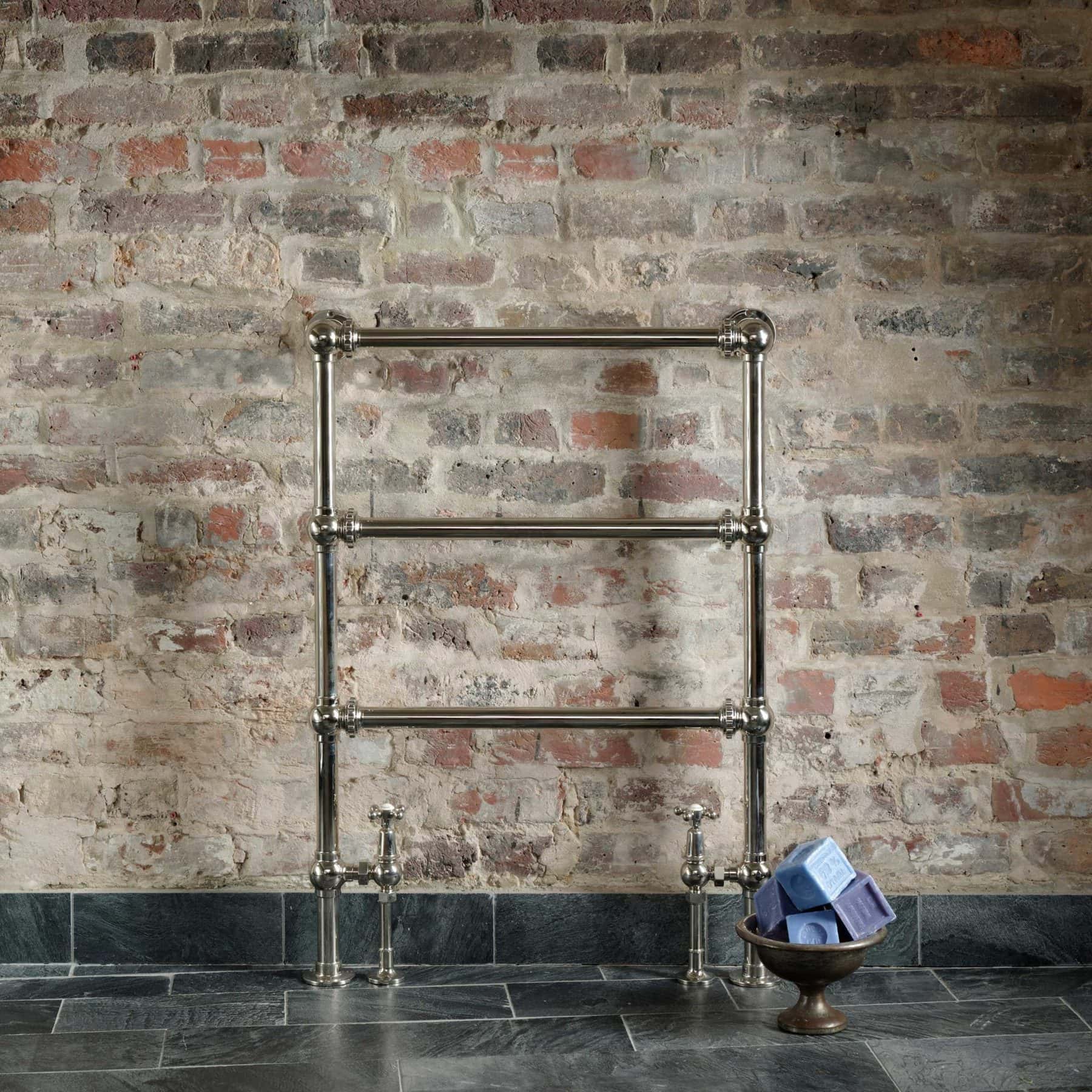 Traditional Towel Rails полотенцесушители The Mercantile Three Bar Catchpoleandrye  - Вид №3