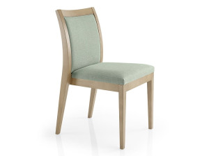 Штабелируемый кожаный стул