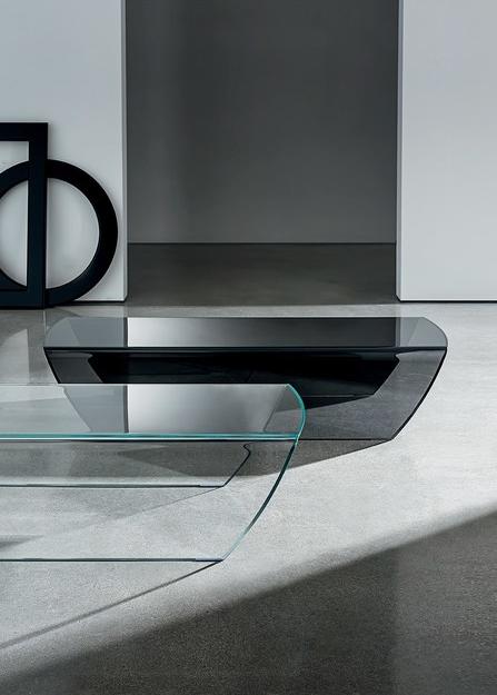 Sovet italia Низкий стеклянный стол sun-id-1471765 - Вид №2