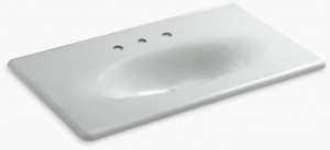 K-3051-8-95 Накладная раковина на столешницу  прямоугольная Kohler
