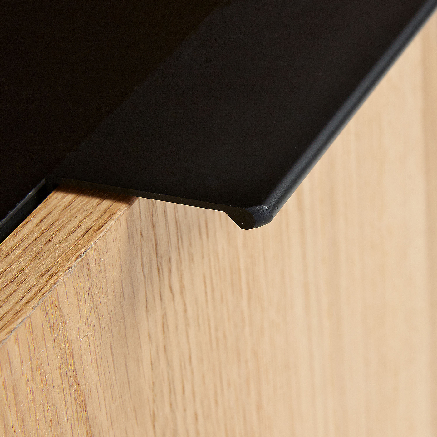 067821 Тумба под ТВ Savoi 170х50 черный шпон дуба La Forma Stellar - Вид №2