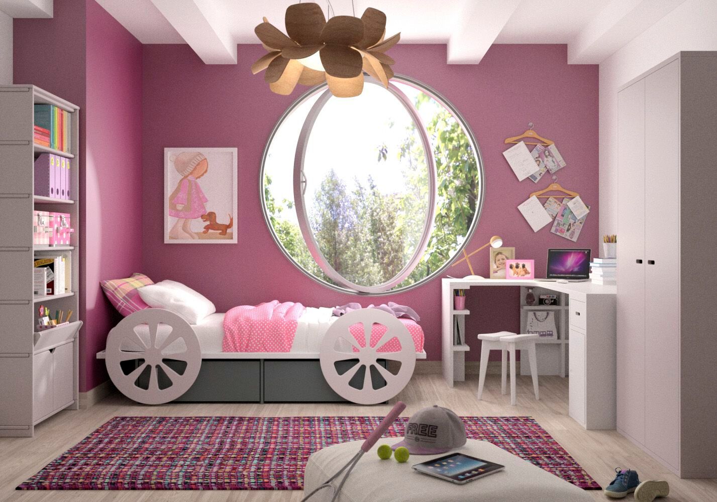 Полуторная кровать из МДФ Mathy by Bols Караван ARCH-00117449 - Вид №2