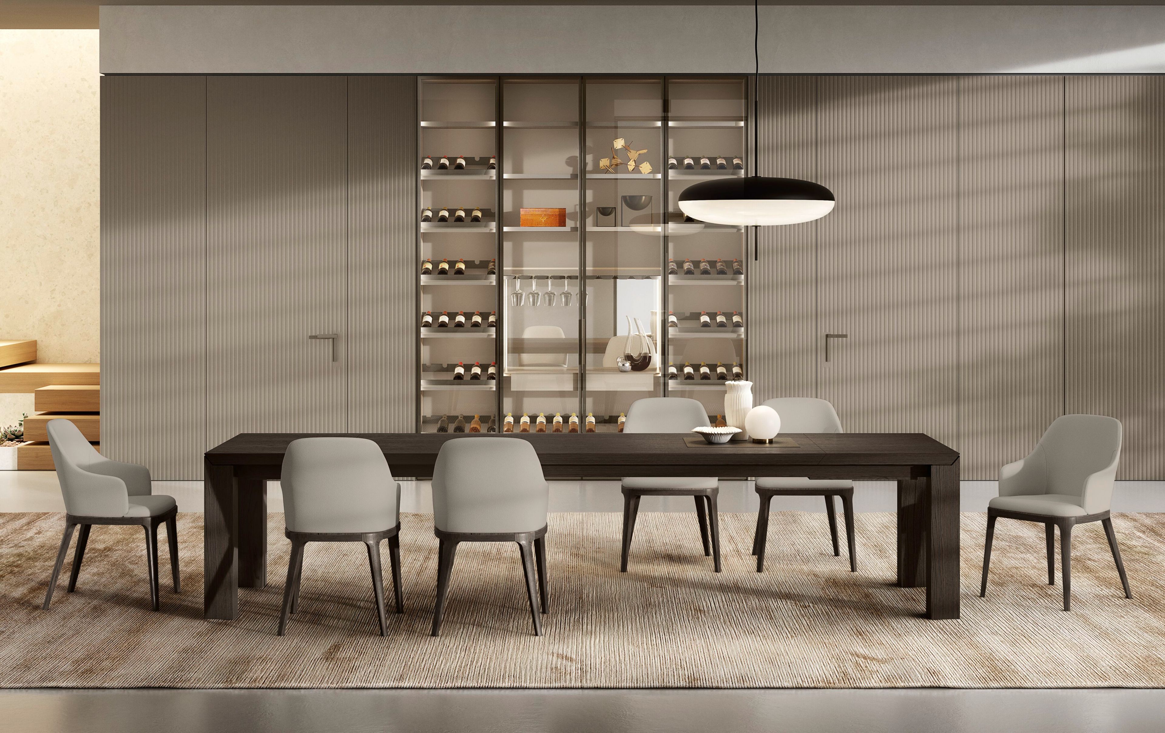 Кожаный стул с подлокотниками Olivieri ADAM ARCH-00111570 - Вид №4