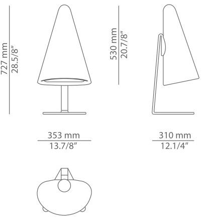 Estiluz Настольная лампа из полиэтилена Nan M-3044x - Вид №13
