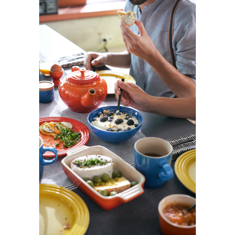 Блюдо для запекания Le Creuset, 19 см, оранжевое 91004719090000 - Вид №1