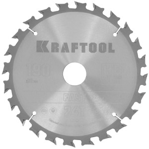 Диск пильный KRAFTOOL 36950-190-30 9107964