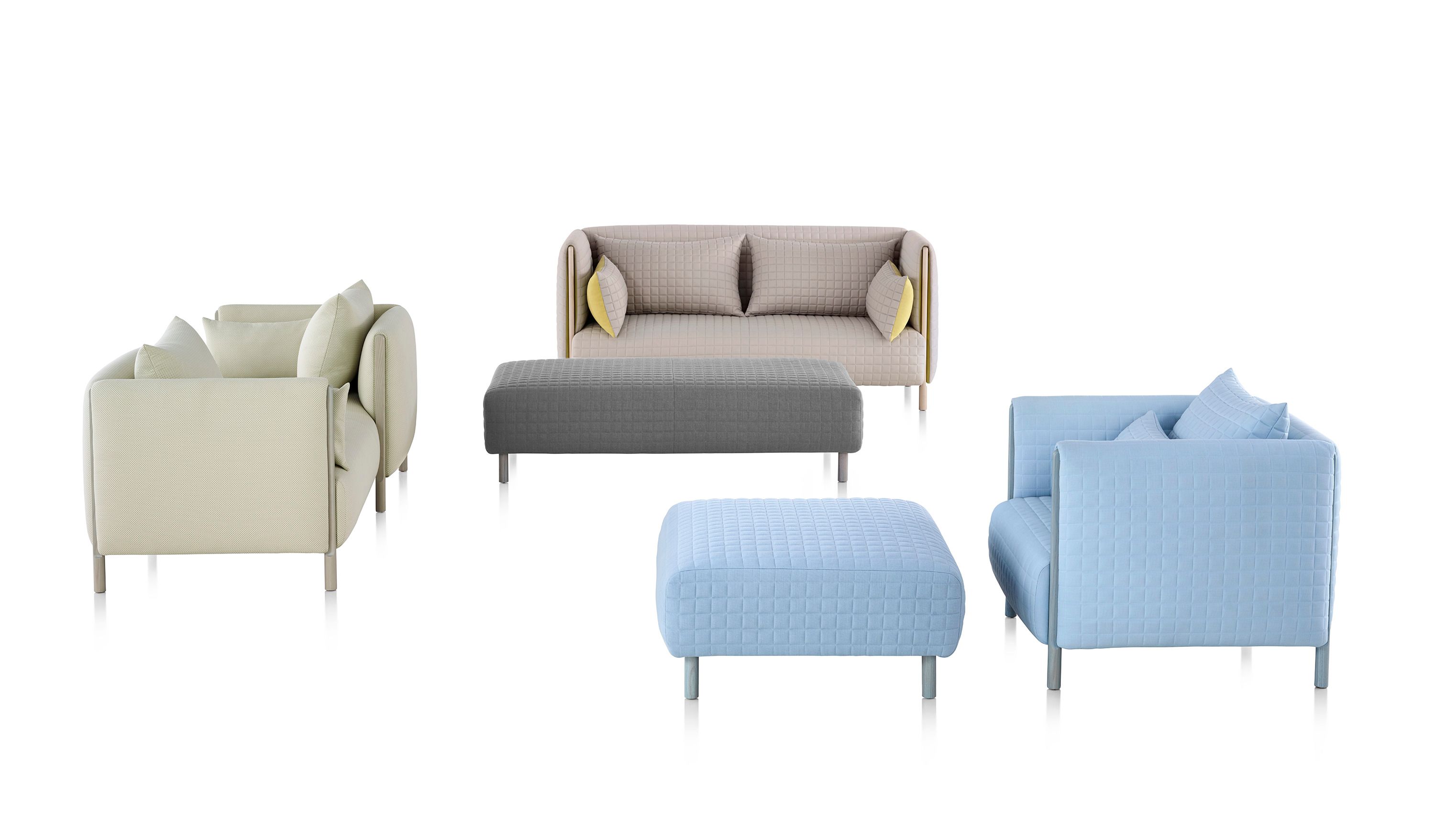 2-местный тканевый диван Herman Miller ColourForm ARCH-00072330 - Вид №7