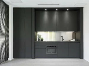 Floritelli Cucine Скрытая кухня из fenix-ntm® Ghost system