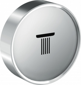 25013000 Душевая лейка RainButton Symbol 02 Hansgrohe