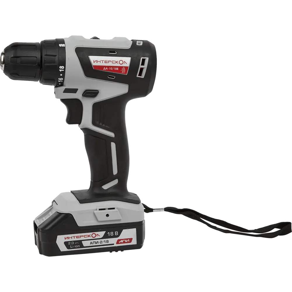 Интерскол ДА-10/18В МиниМАКС - компактная дрель-шуруповерт для профессиональных работ 84529407 STLM-0051280 - Вид №1