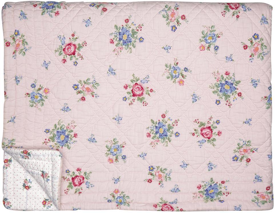 Покрывало Roberta pale pink 180х230 см Greengate QUIBED180ROB1902
