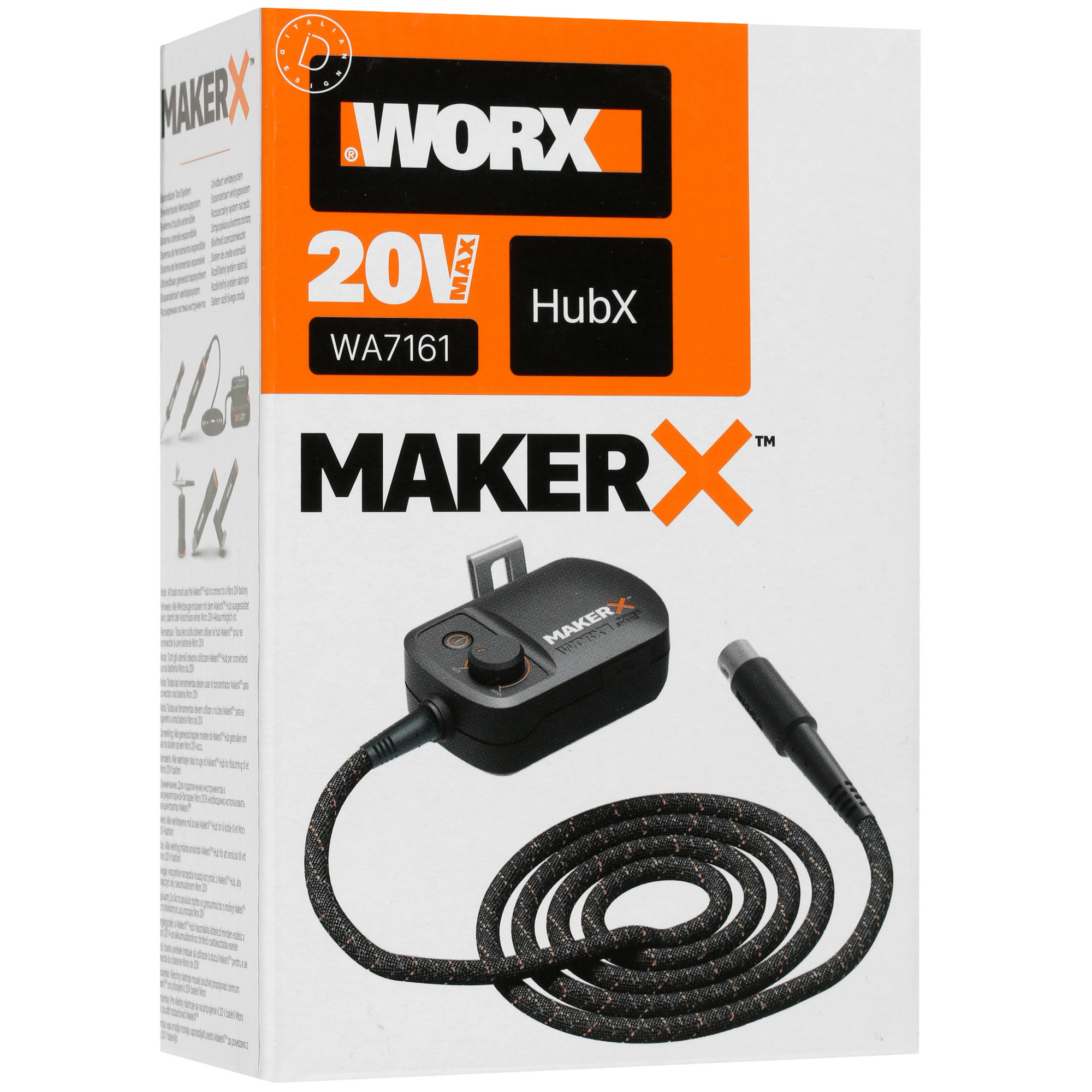 Адаптер Worx WA7161 20В (MAKER X) PowerShare 20V 5334840 STDN-0002977 - Вид №7