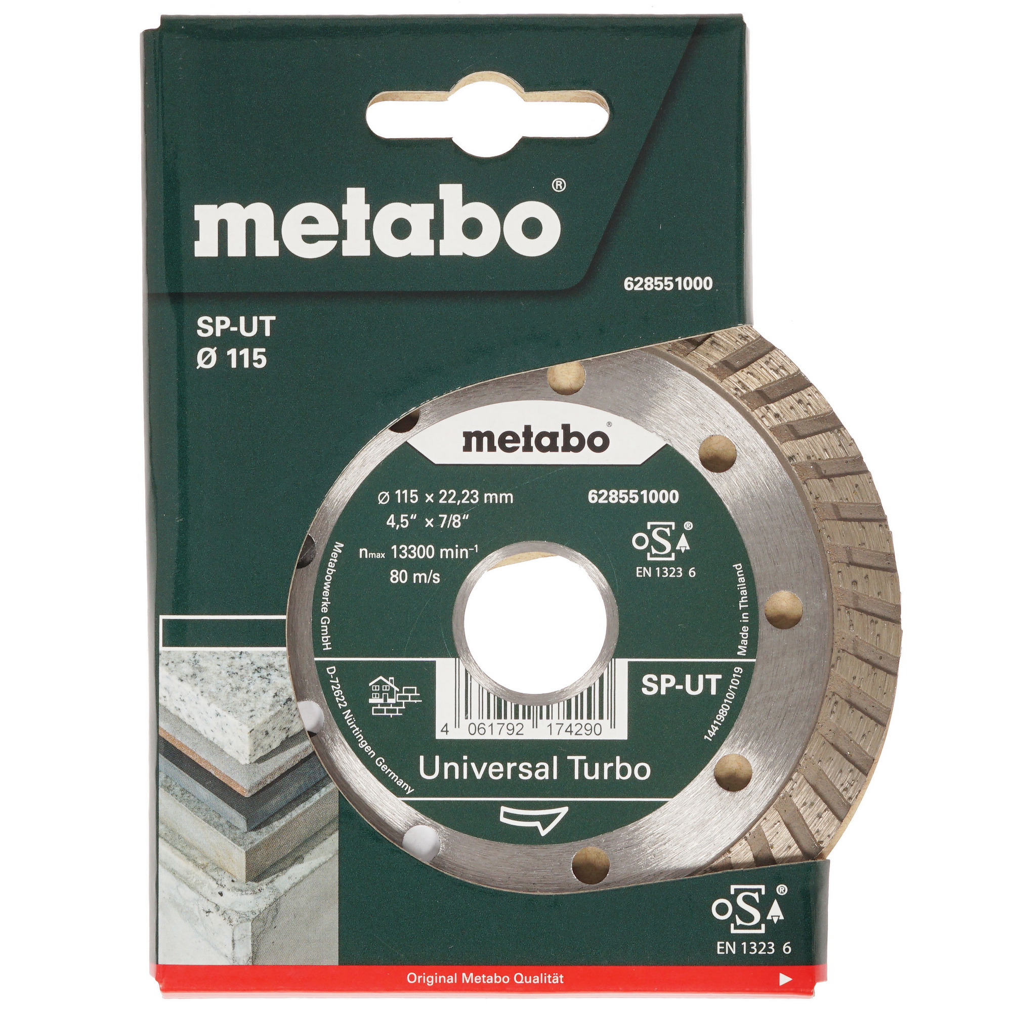Диск алмазный Metabo SP-UT 628551000 5301892 STDN-0142477