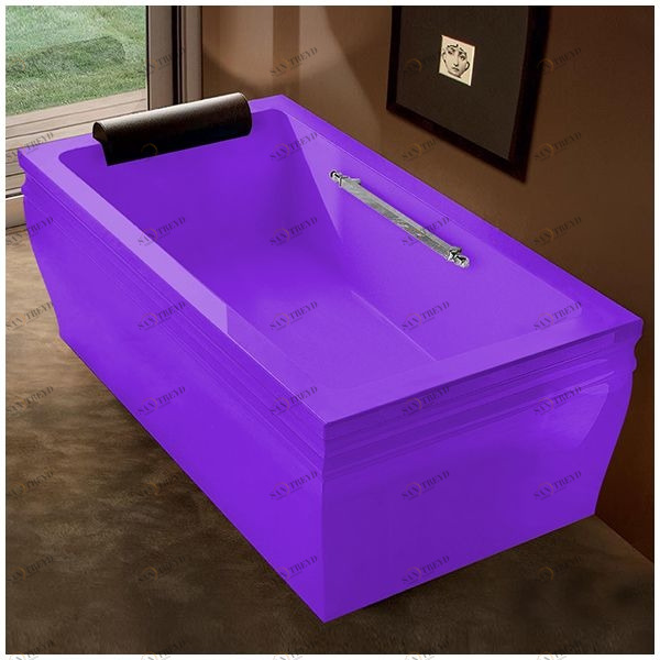 Ванна с рамой фиолетовая Gruppo Treesse Blanque 1810 SXVTLV1611F