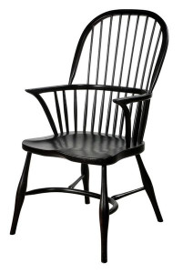 G135 Простая нога Windsor Stickback Arm ijlbrown