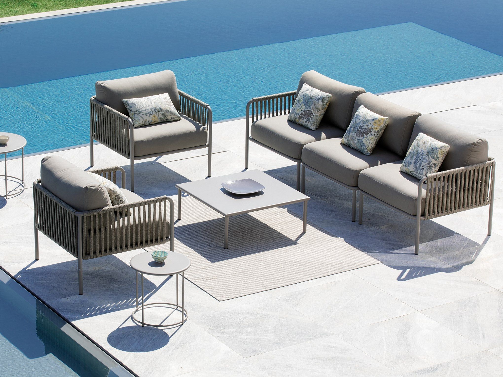 3-местный тканевый садовый диван Vermobil KEY WEST ARCH-00126814 - Вид №4