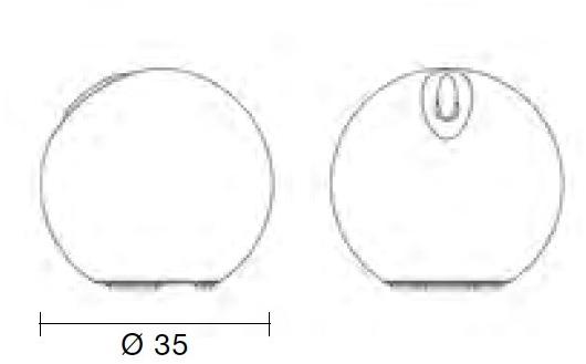 Martinelli Luce Напольный светодиодный торшер из полиэтилена  812  - Вид №9