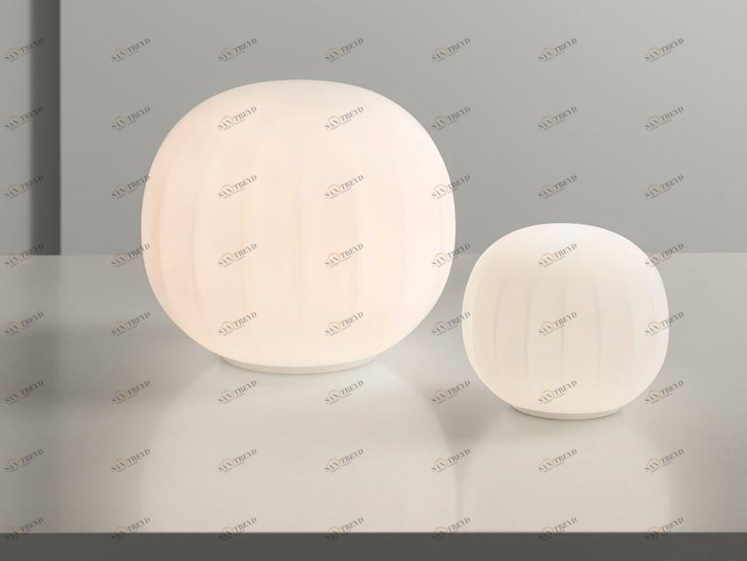 LUCEPLAN Настольная лампа из дутого стекла Lita sun-id-1471045