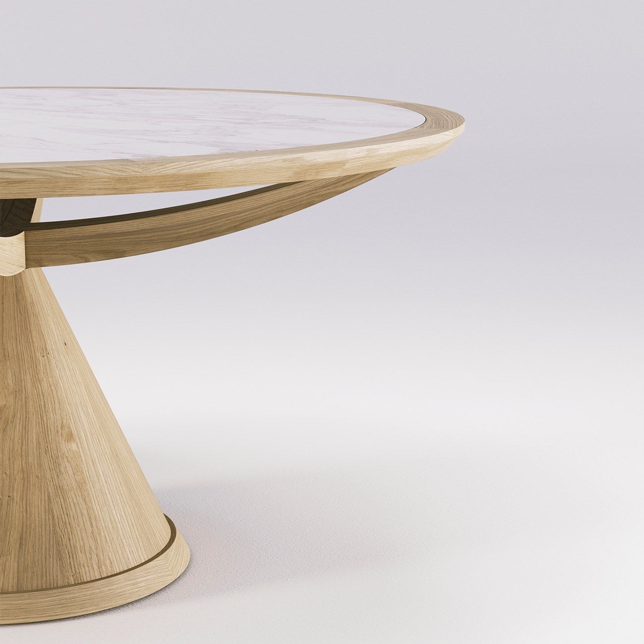 Круглый деревянный стол для гостиной Wewood VASCO ARCH-00147677 - Вид №17