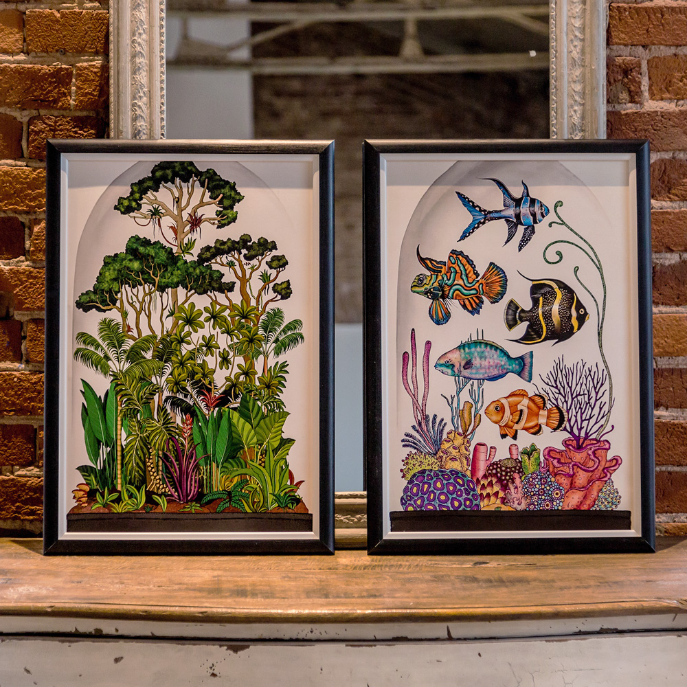 896518658_1818 Арт-постер "Микромир", версия Рыбы Object Desire  - Вид №1