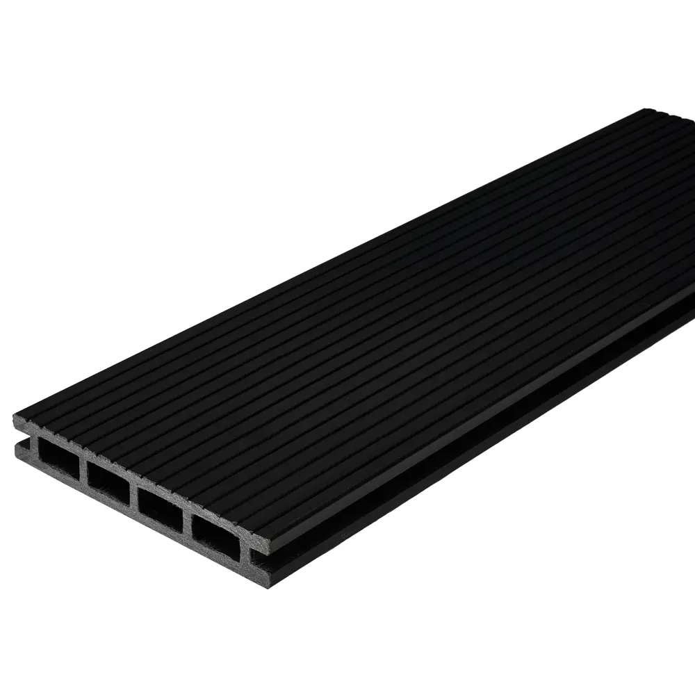 Террасная доска ДПК Groentec цвет Антрацит 145x25x3000 мм 0.435 м² STLM-2021210 - Вид №2