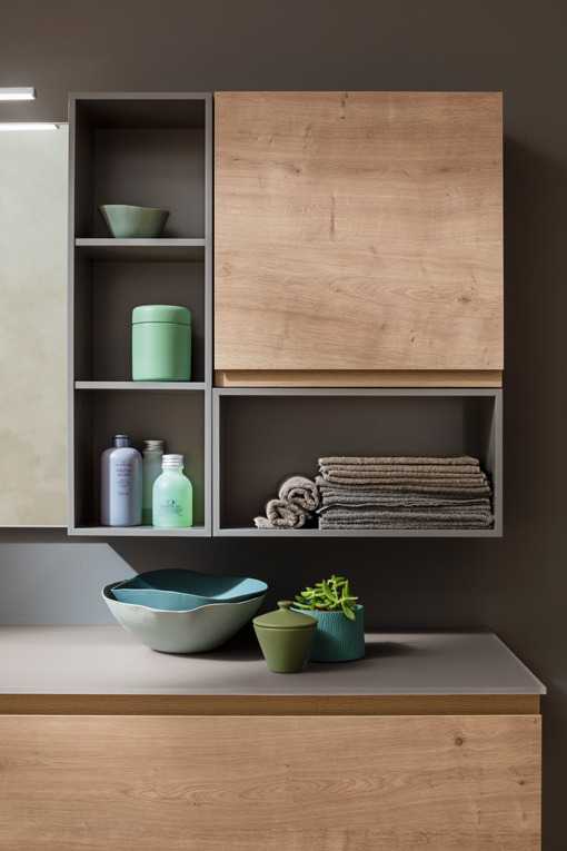 Pensili in legno Arcombagno Collezione vasche da bango Навесные шкафы и колонки STISR181 - Вид №25