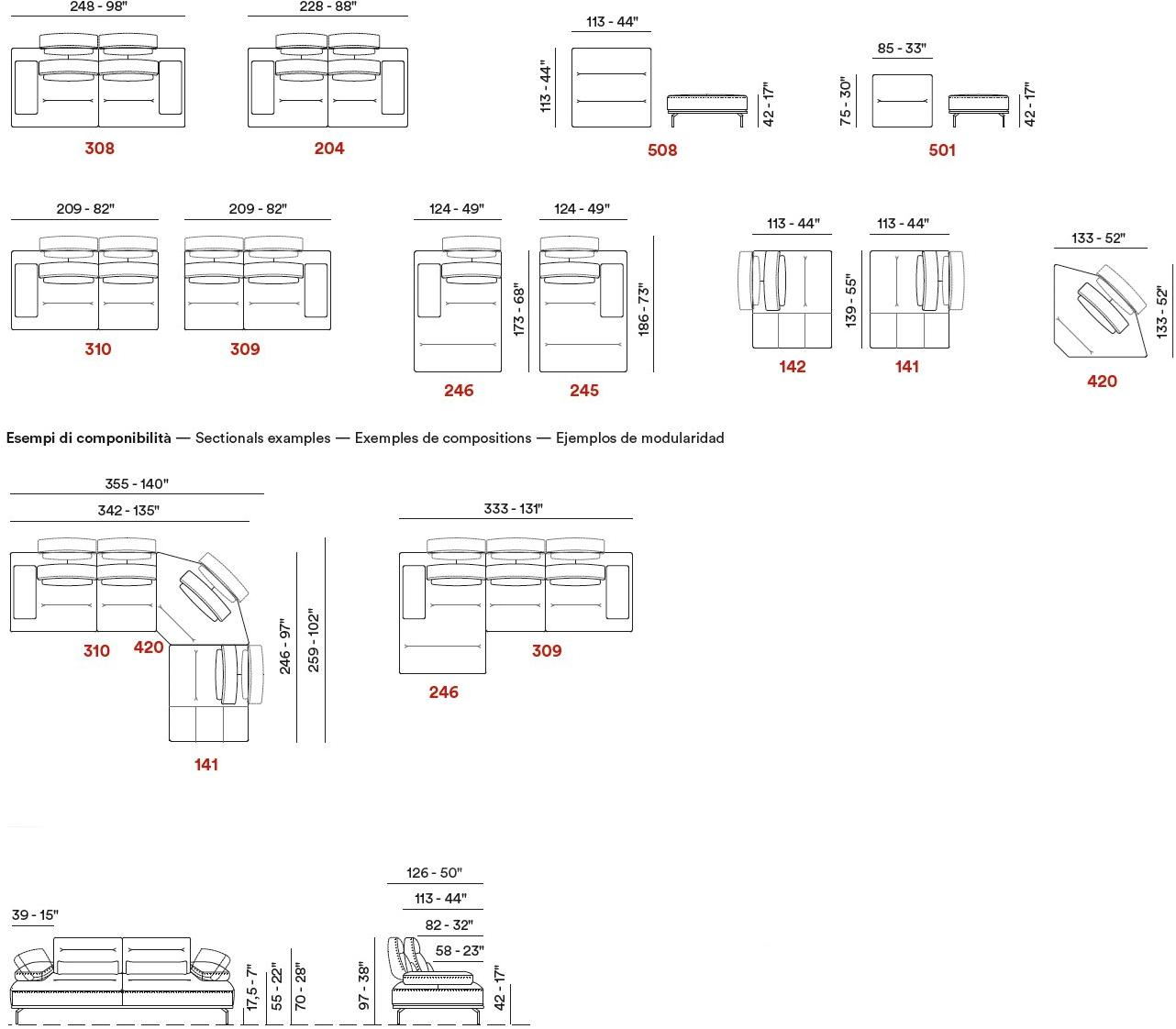 Max Divani Секционный кожаный диван sun-id-1486723 - Вид №10