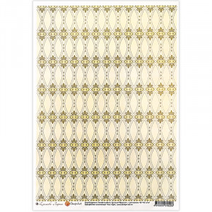 01020 Дизайнерская бумага 21 x 29.7 см "Пергола мини" Чип-Арт