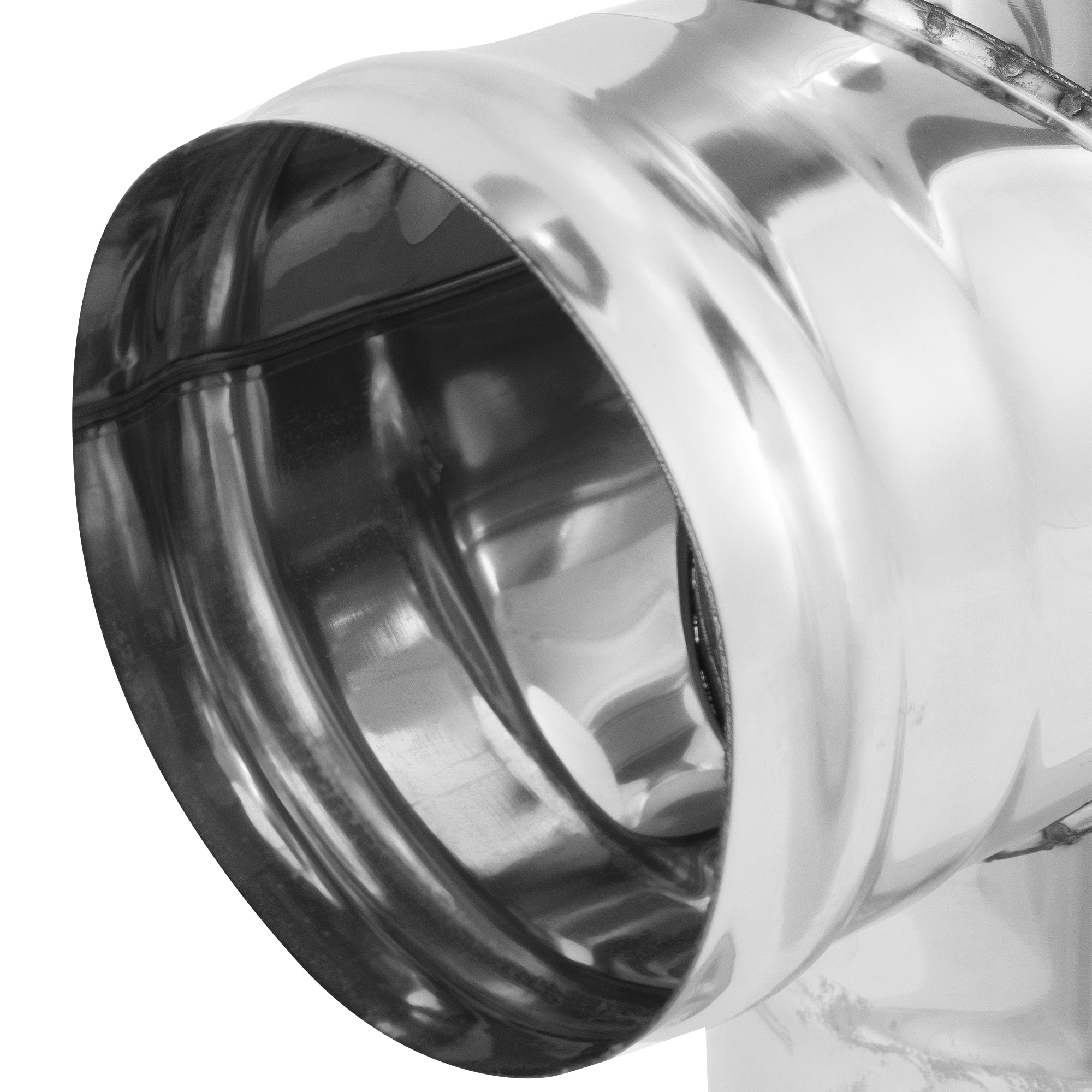 16292175 Тройник 120 мм 0.5 м 90 г нержавеющая сталь Santreyd  - Вид №2