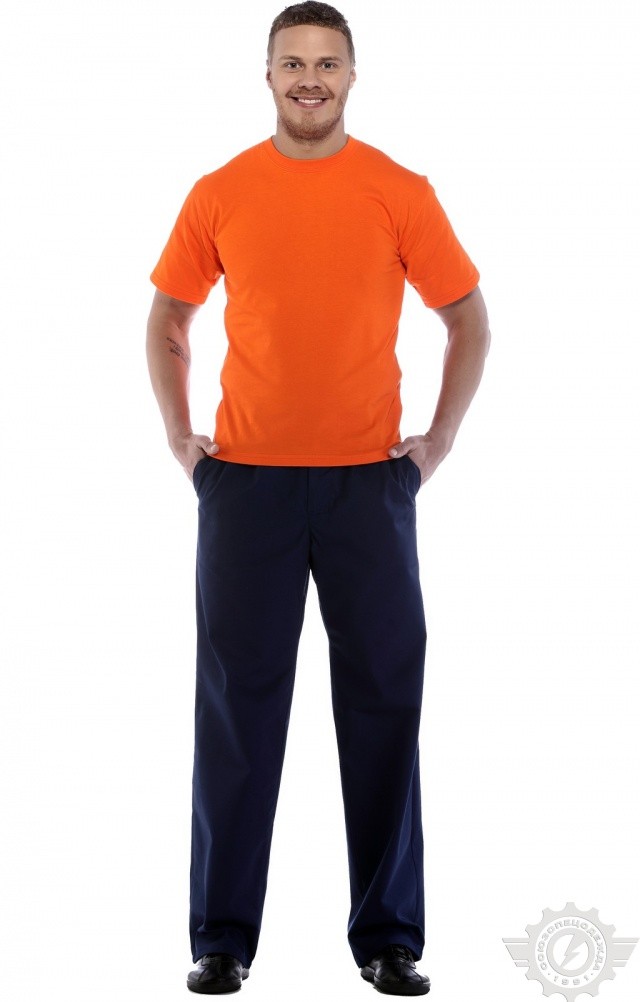 4958213 Футболка оранжевая  Одежда для официантов  размер XS (42-44) Спецодежда  - Вид №8