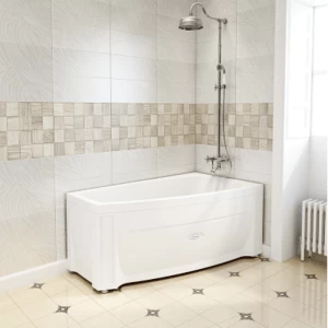 Акриловая ванна Мэги 140х80 (правосторонняя), каркас