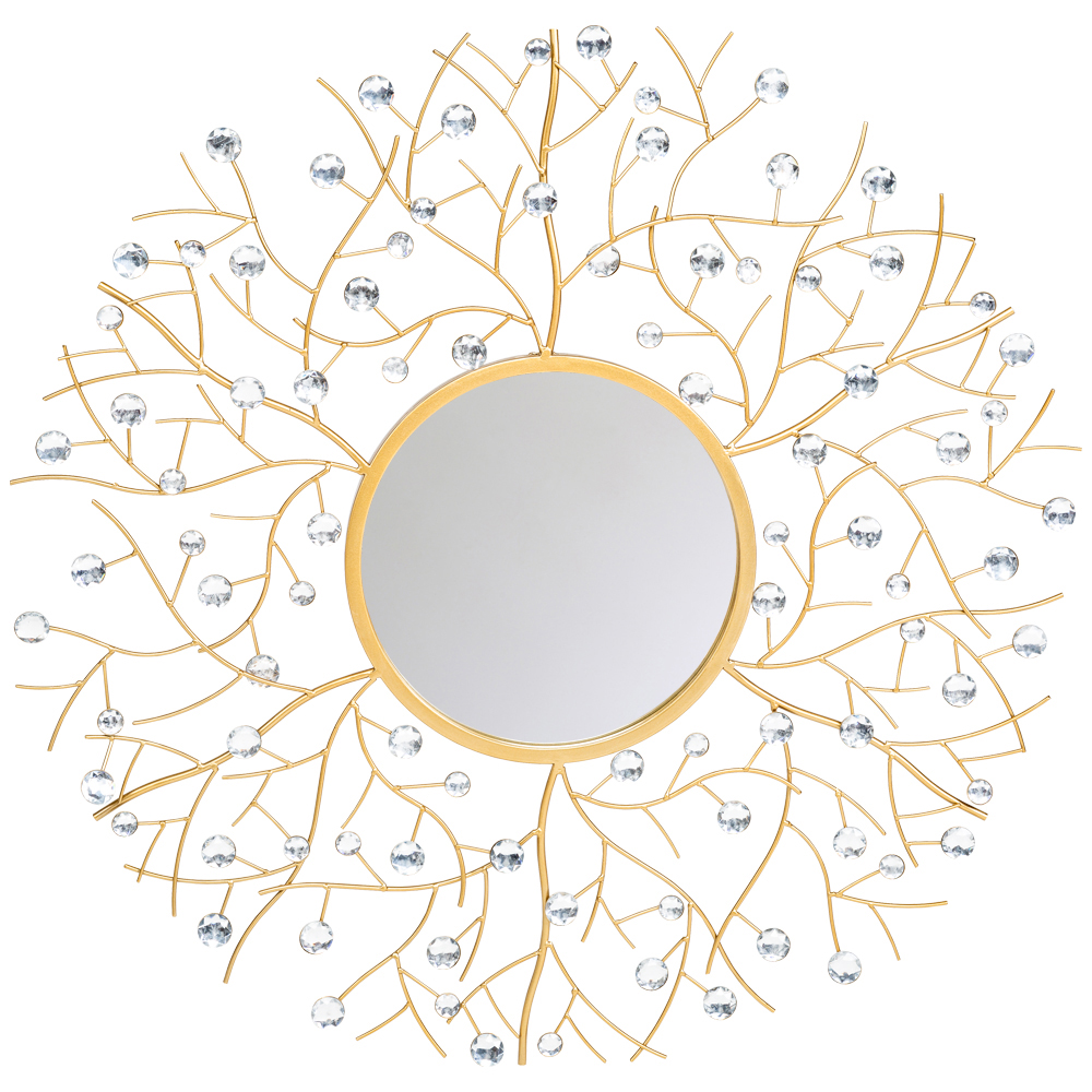 19091213 Настенное зеркало «Бенуа Голд» Object Desire 