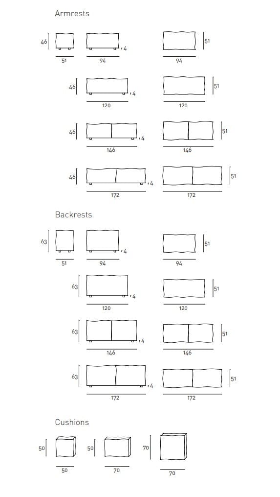 Модульный диван Living Divani Extrasoft ARCH-00138177 - Вид №18