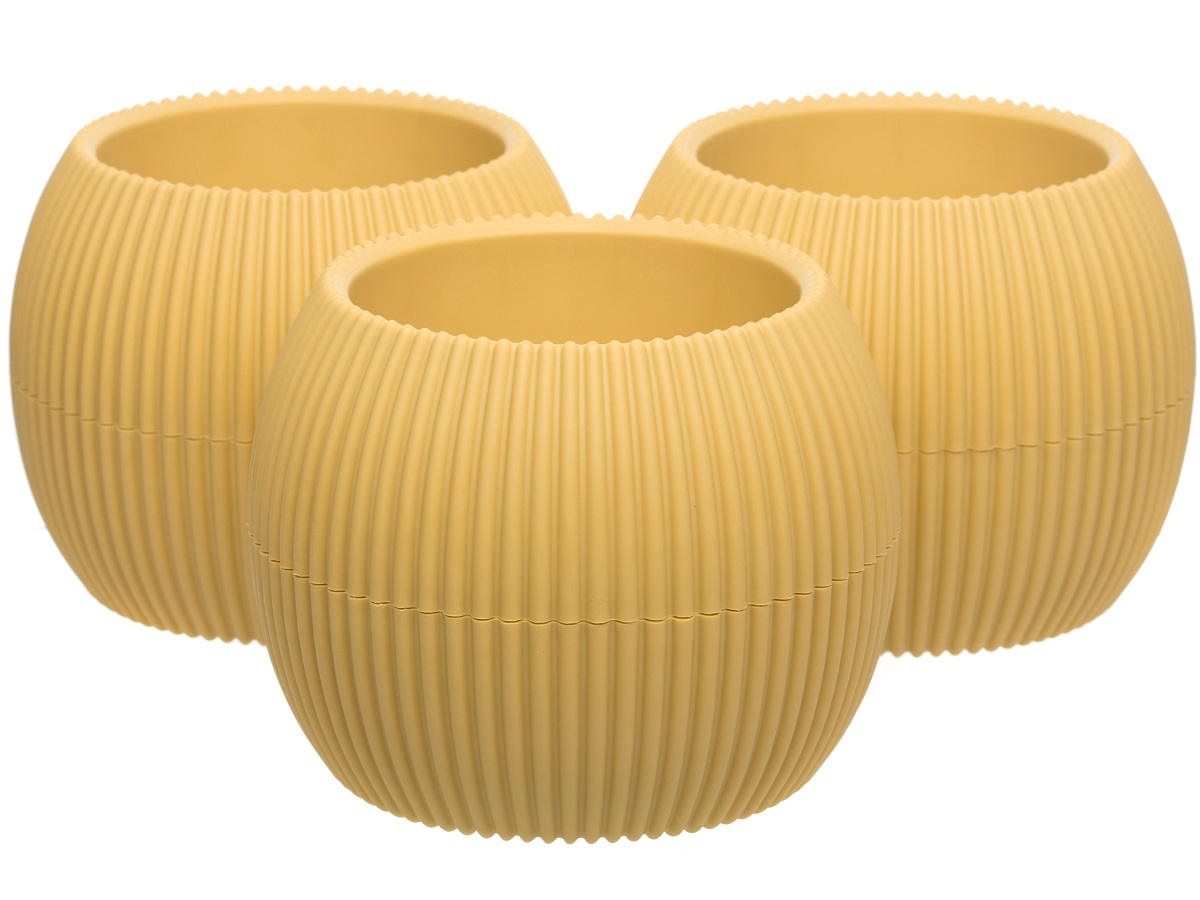 Горшок для цветов Lago 0.7L Yellow NAVAKO 16062 - Вид №3