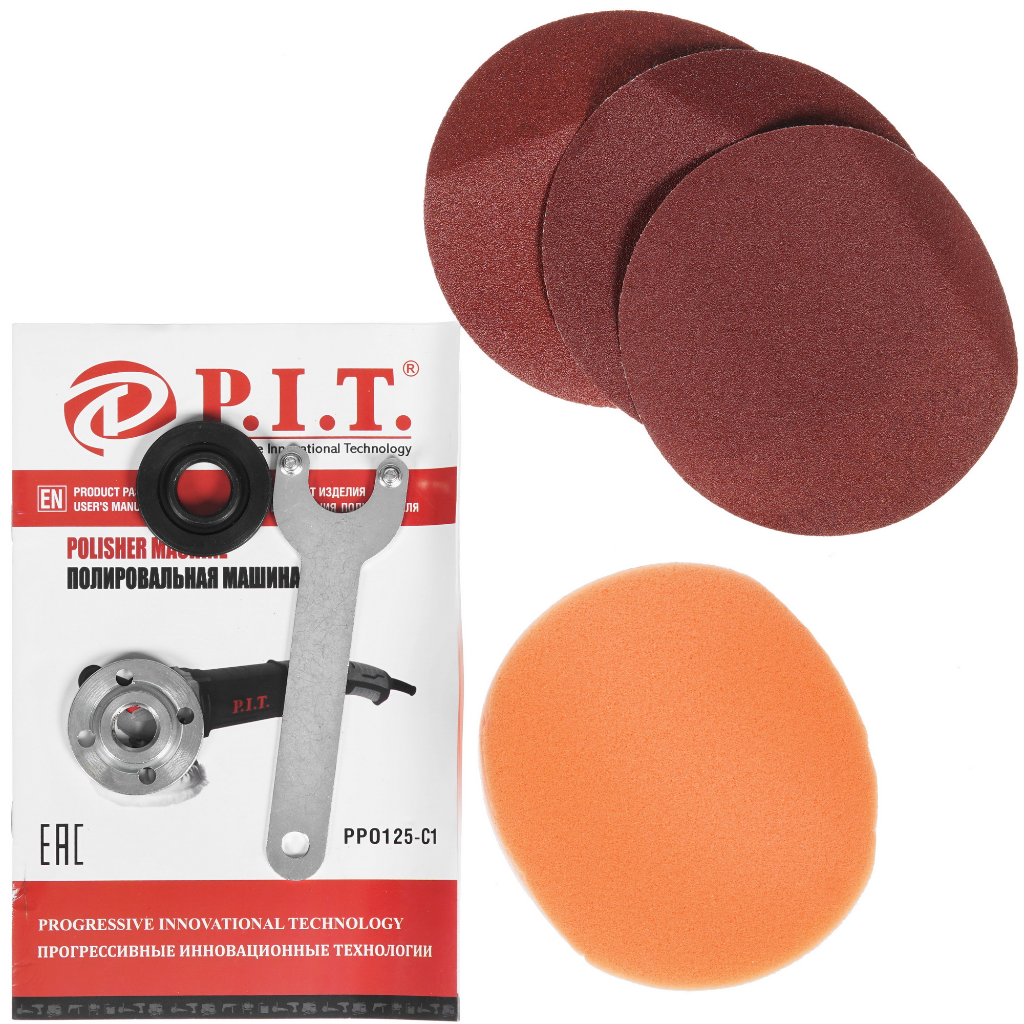 Полировальная машина PIT PPO125-C1 8197365 STDN-0110662 - Вид №6