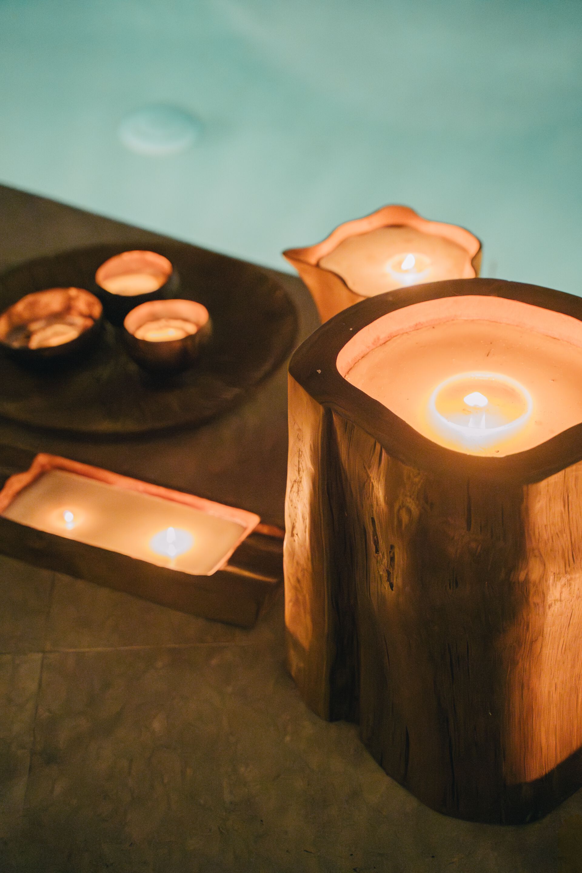 Свеча из тикового дерева cbdesign Аксессуары ARCH-00091176 - Вид №8