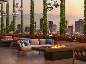 Отдельно стоящий камин на биоэтаноле или газе