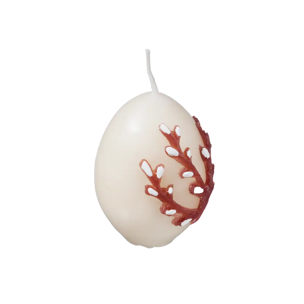Свеча Яйцо пасхальное с аппликацией цвет в ассортименте 9 см Santreyd STLM-2108848 - Вид №7
